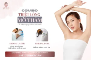 Triệt lông giảm thâm nách hiệu quả tại GS Medi Clinic & Spa 